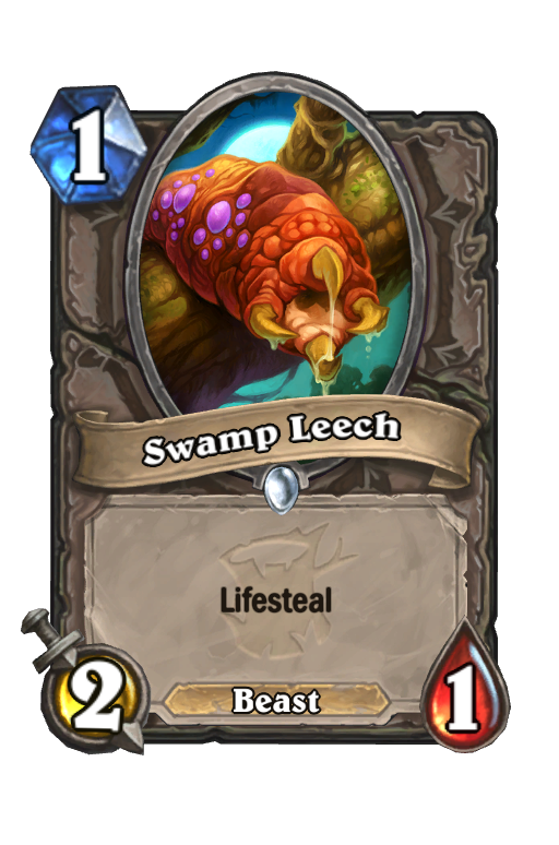 Swamp Leech Hearthstone kártya