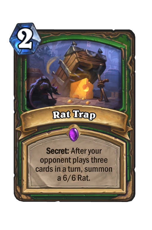 Rat Trap Hearthstone kártya
