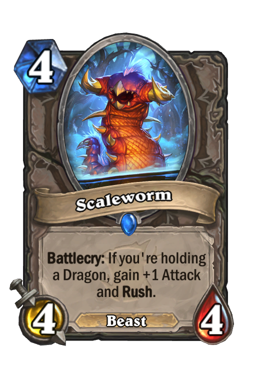 Scaleworm Hearthstone kártya