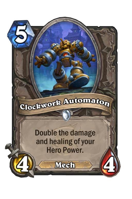 Clockwork Automaton Hearthstone kártya