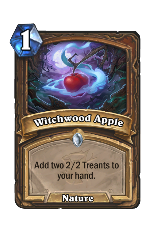 Witchwood Apple Hearthstone kártya