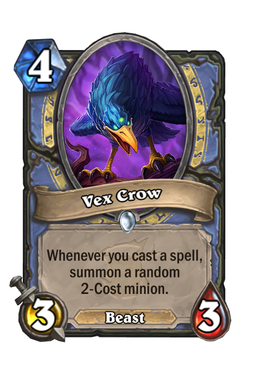 Vex Crow Hearthstone kártya