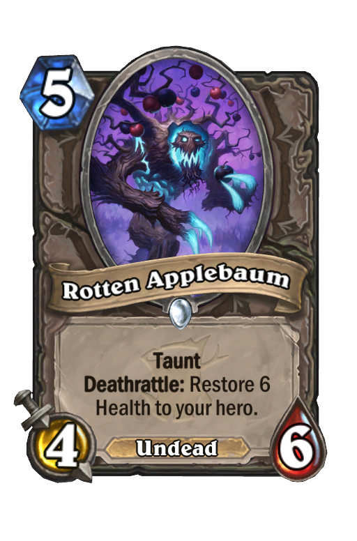 Rotten Applebaum Hearthstone kártya