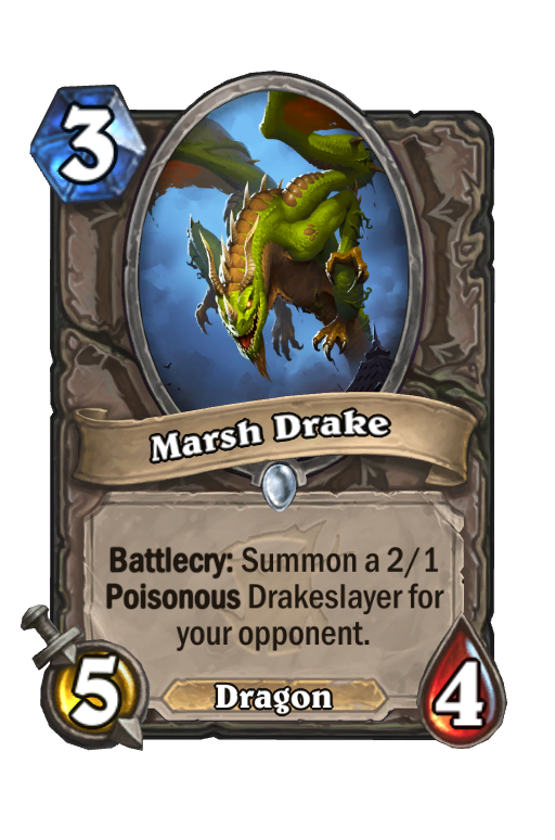 Marsh Drake Hearthstone kártya