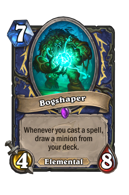 Bogshaper Hearthstone kártya