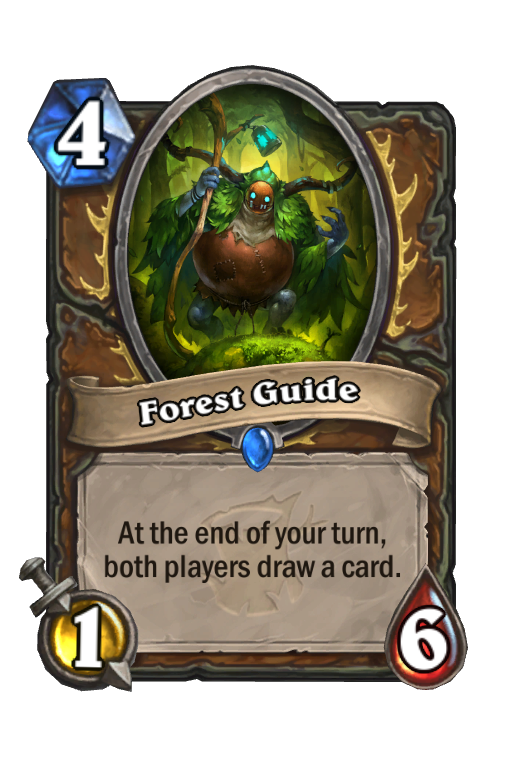 Forest Guide Hearthstone kártya