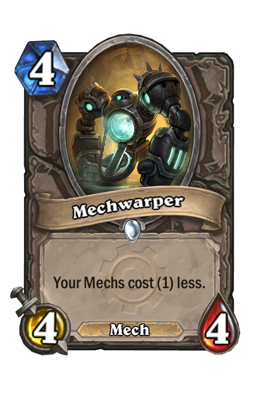 Mechwarper Hearthstone kártya
