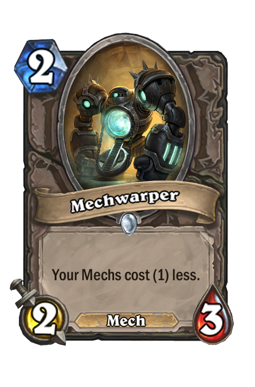 Mechwarper Hearthstone kártya