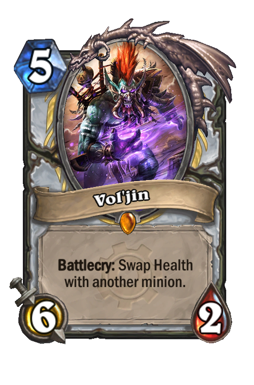 Vol'jin Hearthstone kártya