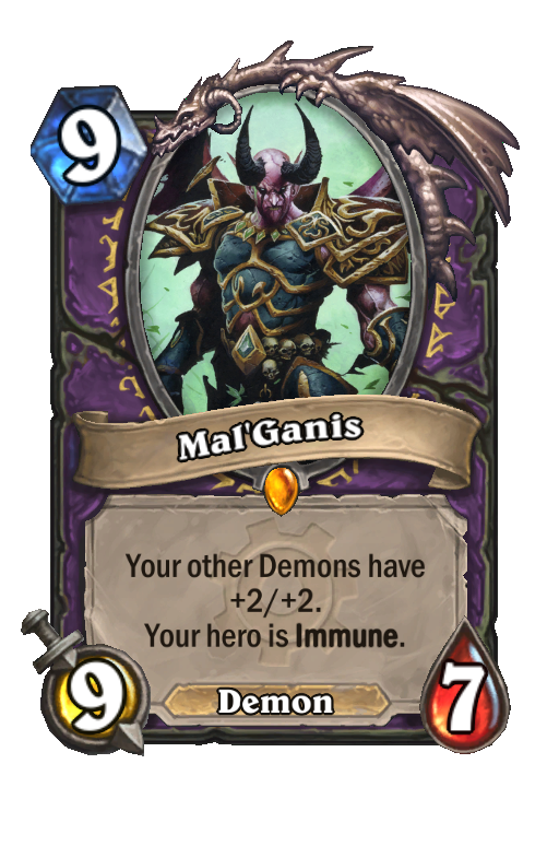 Mal'Ganis Hearthstone kártya
