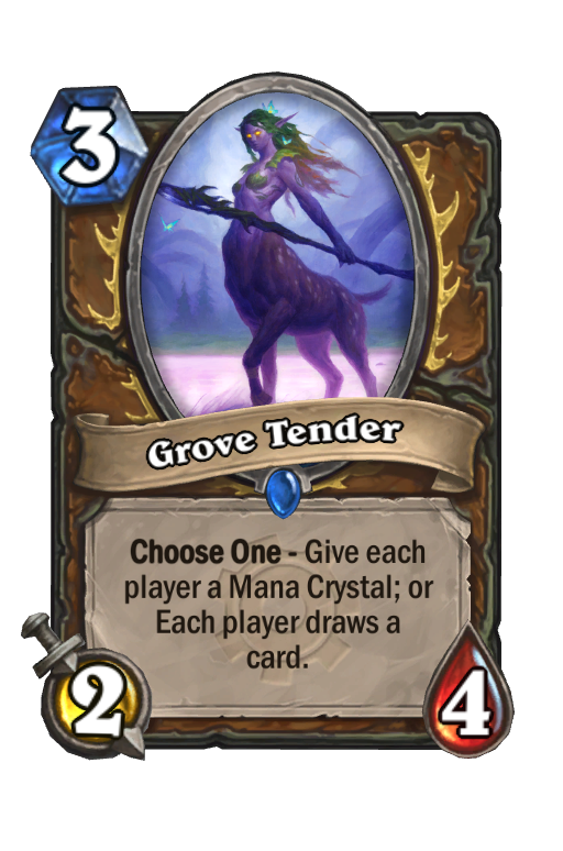 Grove Tender Hearthstone kártya