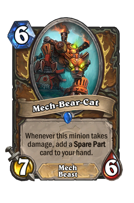 Mech-Bear-Cat Hearthstone kártya
