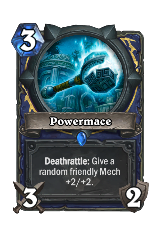 Powermace Hearthstone kártya