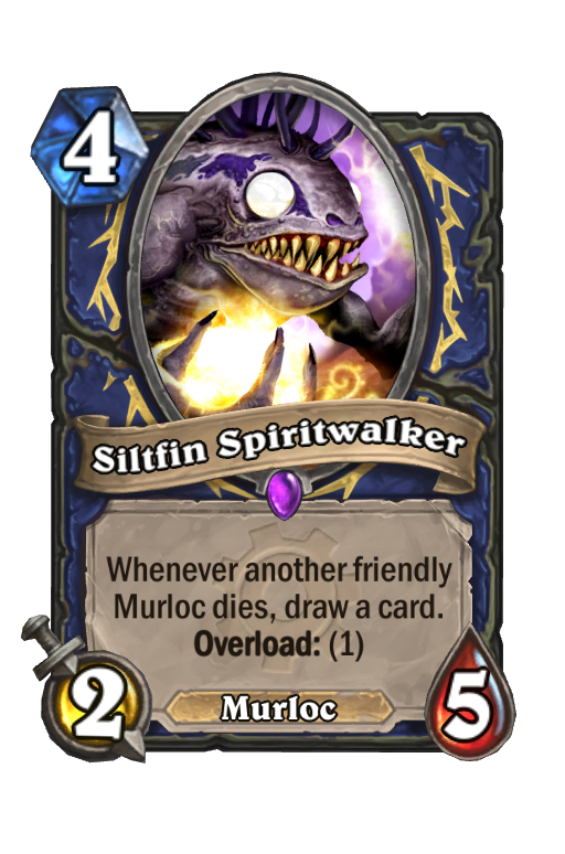 Siltfin Spiritwalker Hearthstone kártya