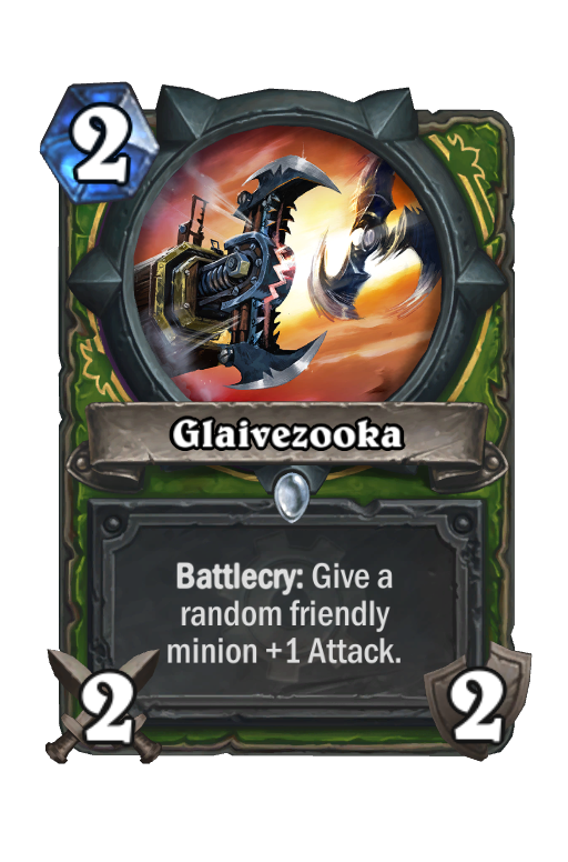 Glaivezooka Hearthstone kártya