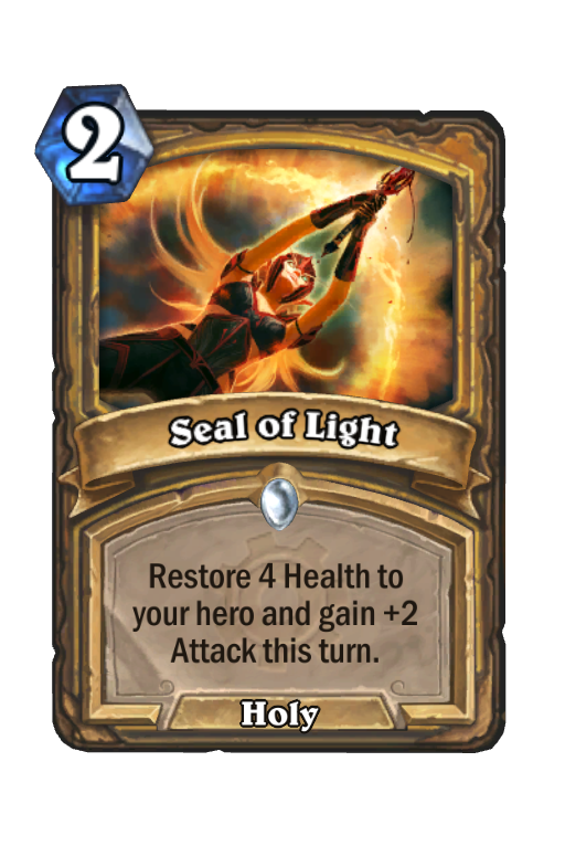 Seal of Light Hearthstone kártya