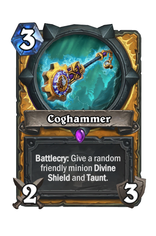 Coghammer Hearthstone kártya