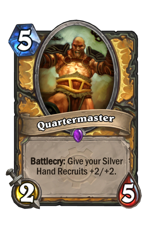 Quartermaster Hearthstone kártya