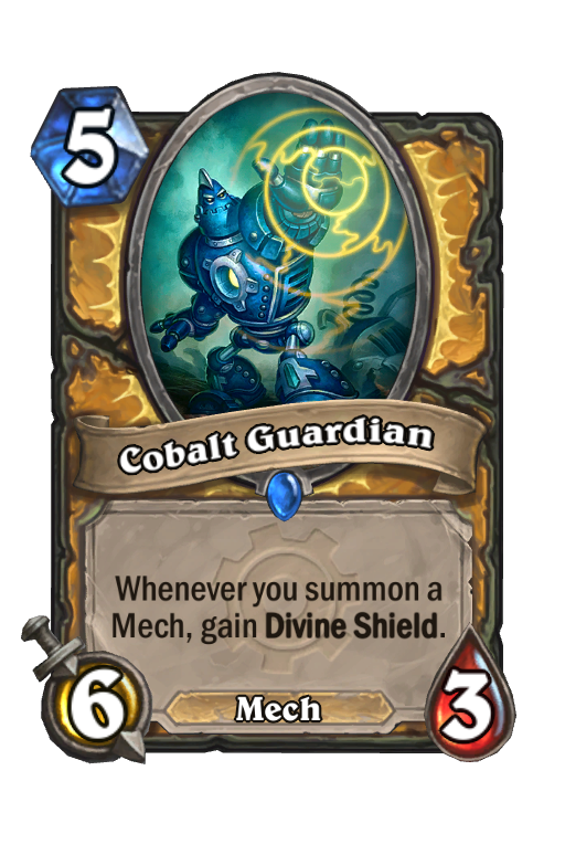 Cobalt Guardian Hearthstone kártya