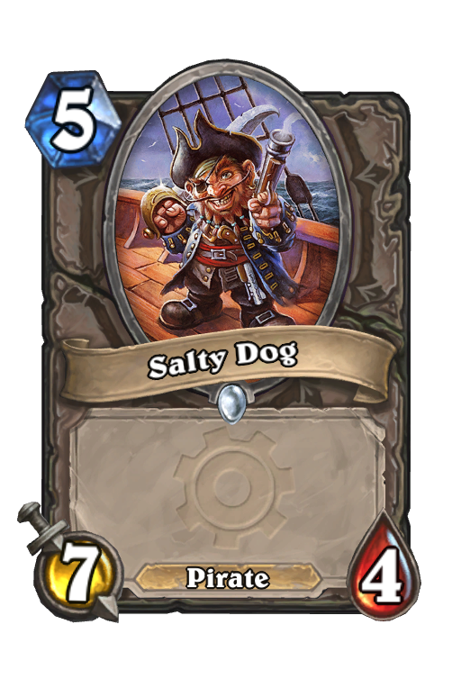 Salty Dog Hearthstone kártya