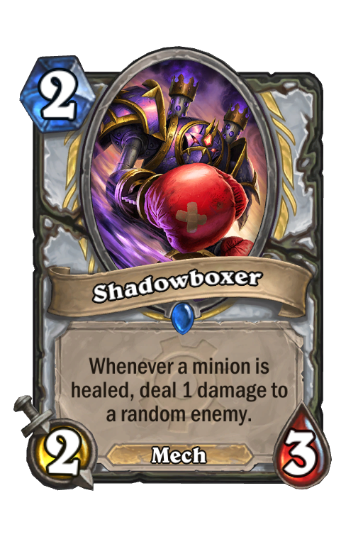 Shadowboxer Hearthstone kártya