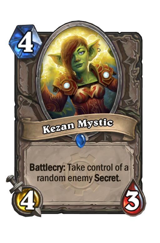 Kezan Mystic Hearthstone kártya