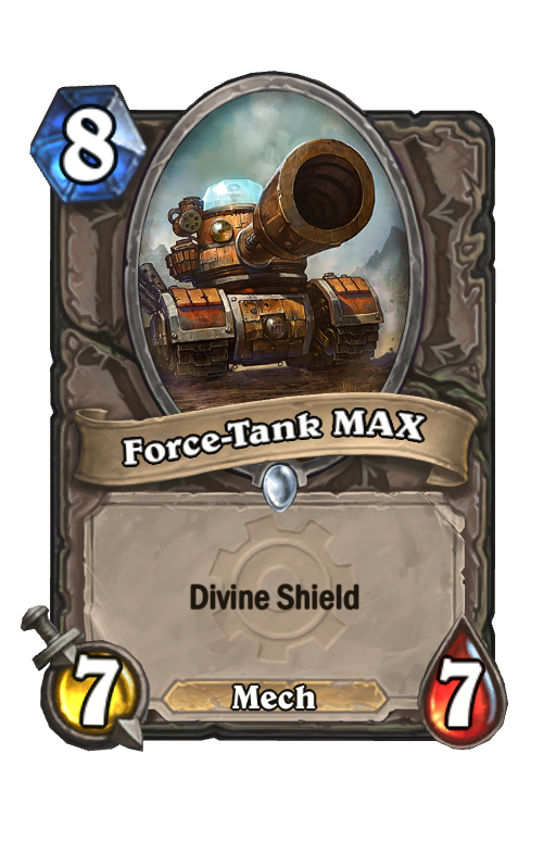 Force-Tank MAX Hearthstone kártya