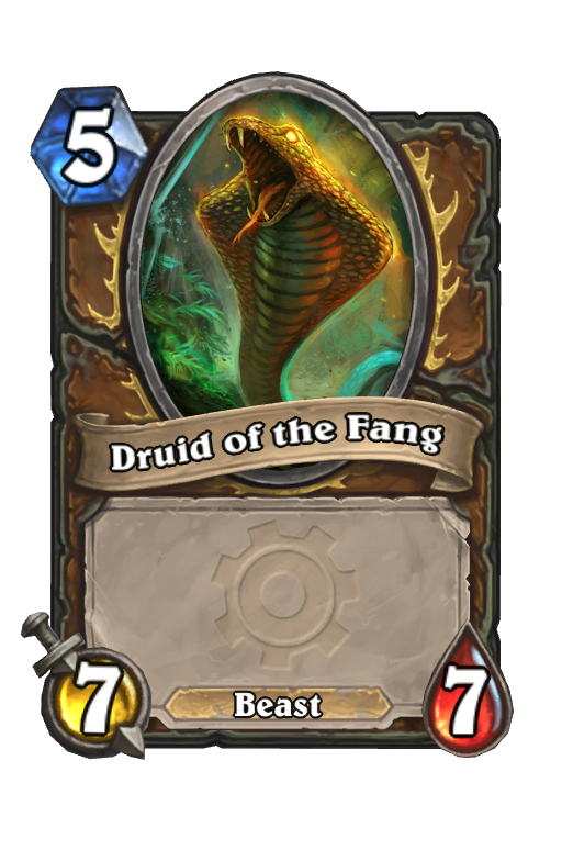 Druid of the Fang Hearthstone kártya