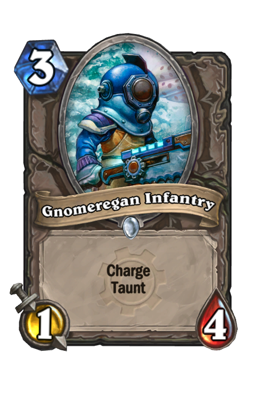 Gnomeregan Infantry Hearthstone kártya