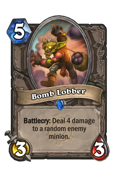 Bomb Lobber Hearthstone kártya