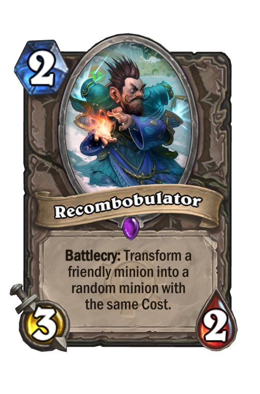 Recombobulator Hearthstone kártya