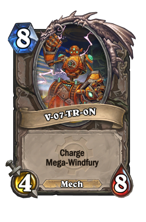 V-07-TR-0N Hearthstone kártya