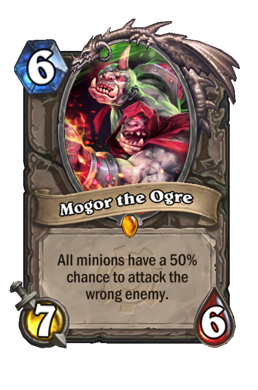 Mogor the Ogre Hearthstone kártya