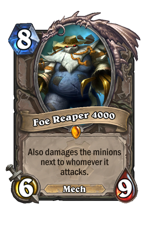Foe Reaper 4000 Hearthstone kártya