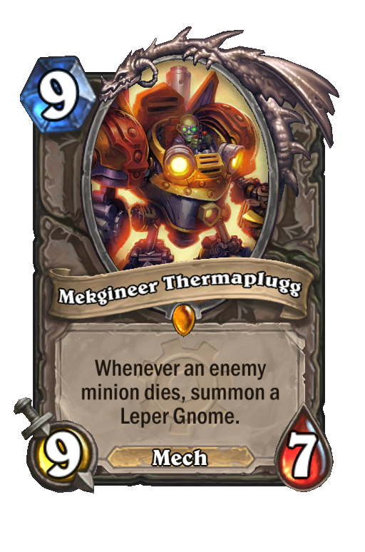 Mekgineer Thermaplugg Hearthstone kártya