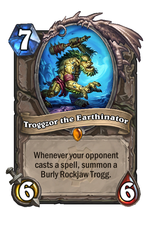 Troggzor the Earthinator Hearthstone kártya