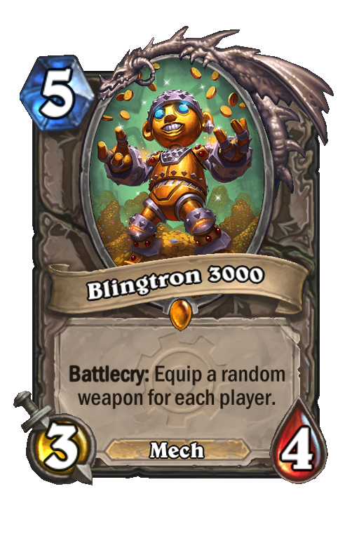 Blingtron 3000 Hearthstone kártya