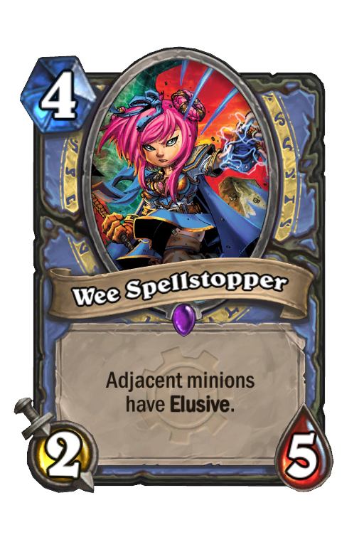 Wee Spellstopper Hearthstone kártya