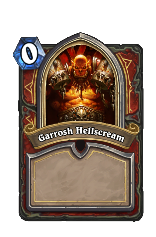 Garrosh Hellscream Hearthstone kártya