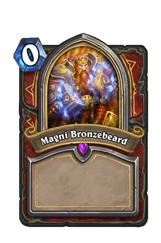 Magni Bronzebeard Hearthstone kártya