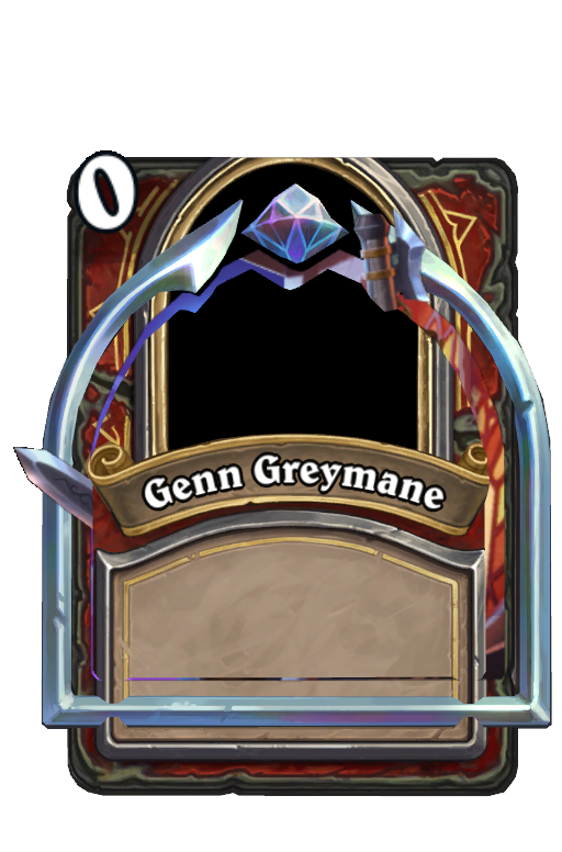 Genn Greymane Hearthstone kártya