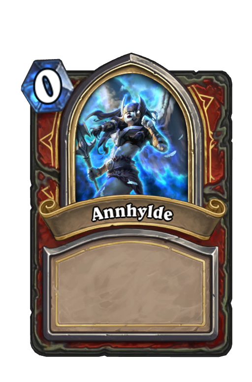 Annhylde Hearthstone kártya