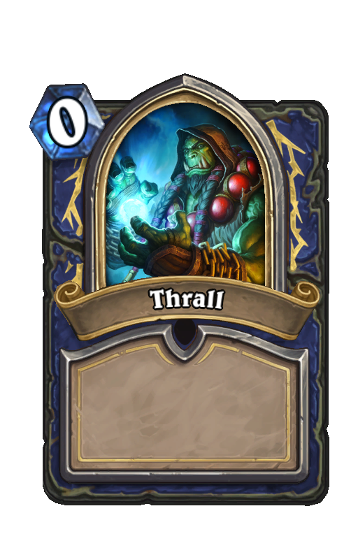 Thrall Hearthstone kártya