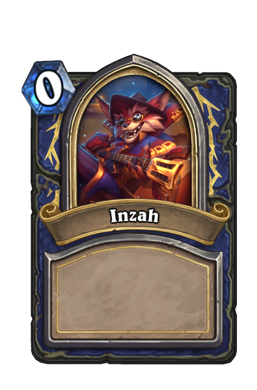 Inzah Hearthstone kártya