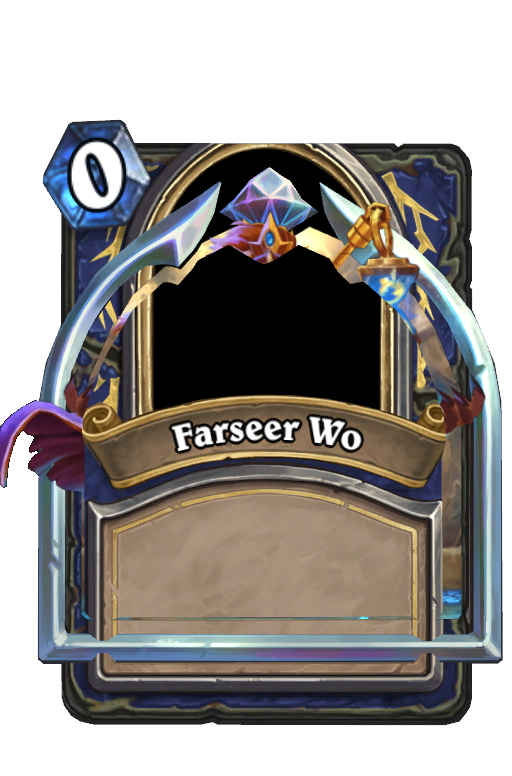 Farseer Wo Hearthstone kártya
