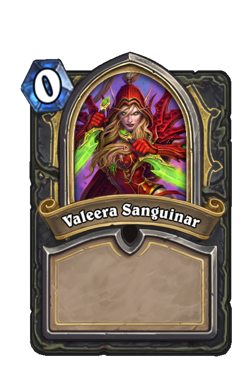 Valeera Sanguinar Hearthstone kártya