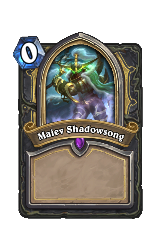 Maiev Shadowsong Hearthstone kártya