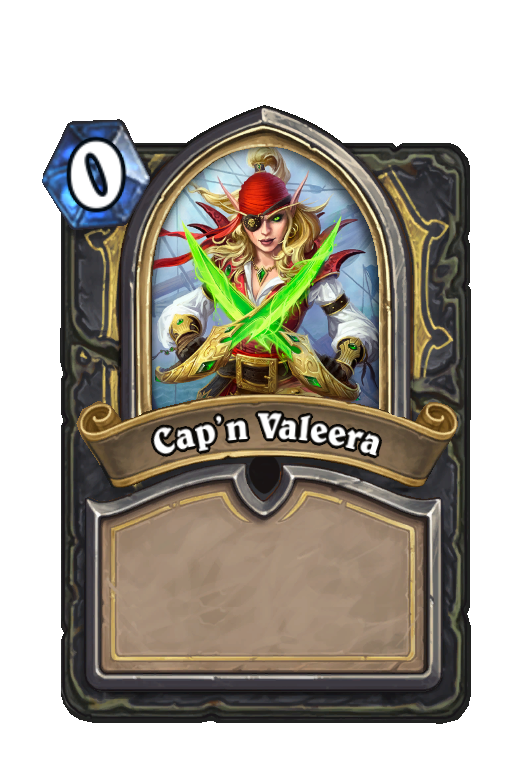 Cap'n Valeera Hearthstone kártya