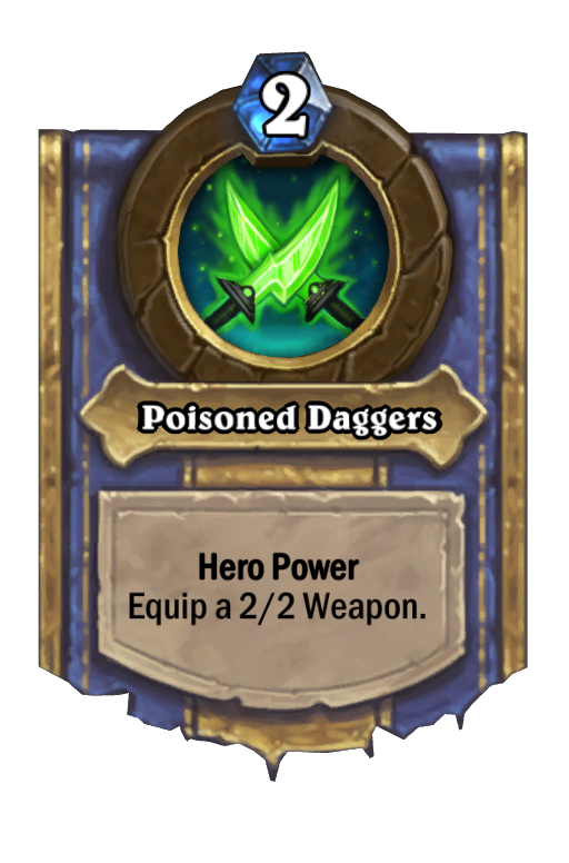 Poisoned Daggers Hearthstone kártya