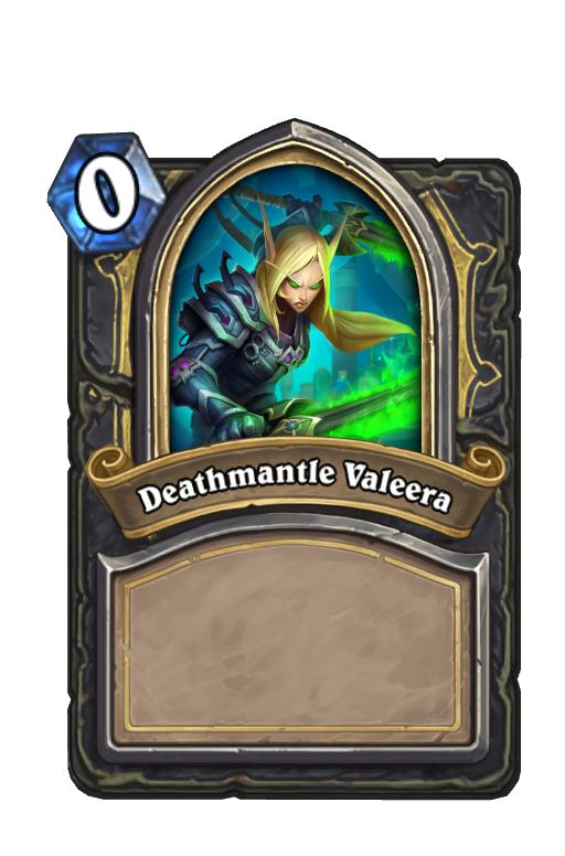 Deathmantle Valeera Hearthstone kártya